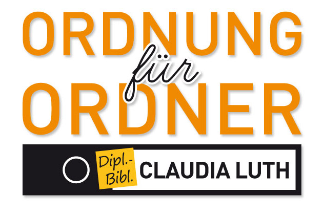 Claudia Luth - Ordnung für Ordner - Logo